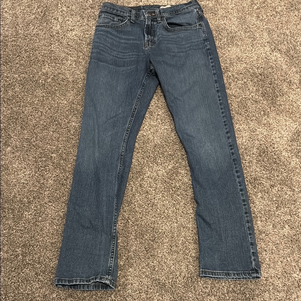 Wrangler Women's Straight Leg Jeans in Dark Blue